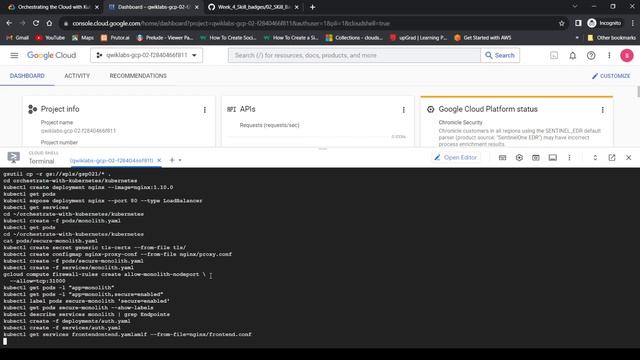 Orchestrating the Cloud with Kubernetes || #GSP021 || #short trick #goodies смотреть онлайн