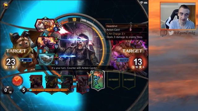 Green Red Dragoon Deck Tech & Champion Rank Games|Teppen смотреть онлайн