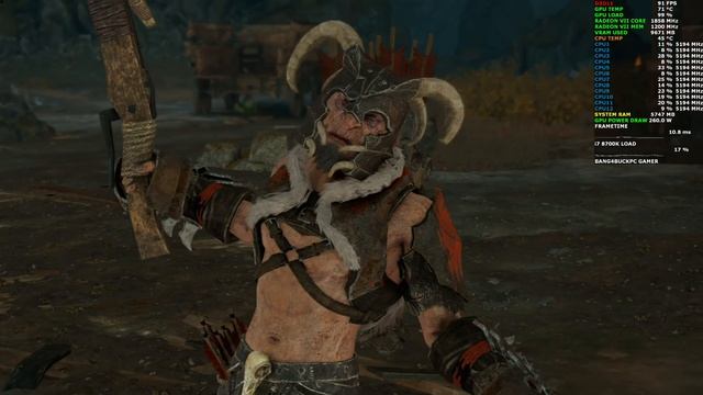Shadow Of War Maximum Settings 2560x1440 | RADEON VII | i7 8700K 5.2GHz смотреть онлайн