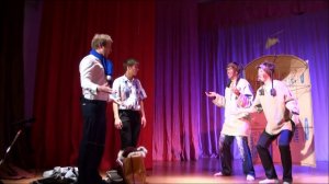 «Кин-дза-дза́!» ЛЭС и 10й класс  VI Сорумский театральный фестиваль