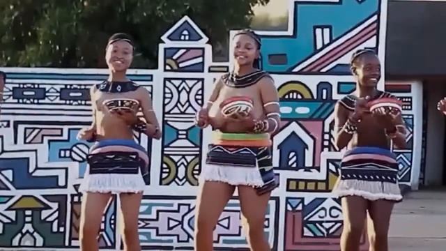 Ndebele tribal dance Traditional African dancing reed dance tribal dance zulu virgin topless смотреть онлайн