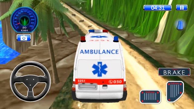 new offroad ambulance rescue game 2020 #1 crazy ambulance in rescue the emergency - android gamepla смотреть онлайн