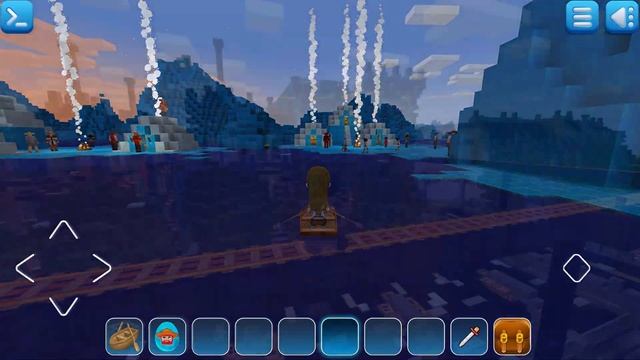 WOW ?? RealmCraft Game - NEW skins, blocks, mini games || Minecraft style game block build ideas смотреть онлайн