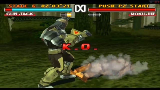 Tekken 3 (Psx) playthrough-Part 8:Gun Jack смотреть онлайн