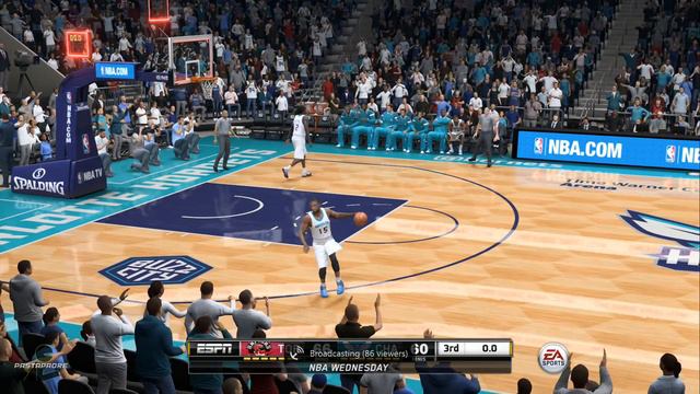 NBA Live 15: Raptors at Hornets смотреть онлайн