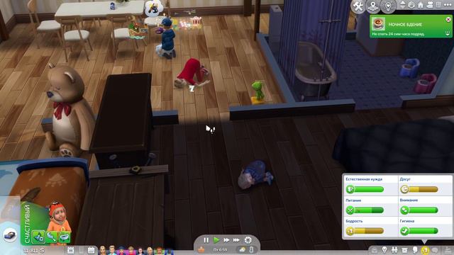 The SIMS 4: 100 детей #10 - День дней рождений | 100 Baby Challenge смотреть онлайн