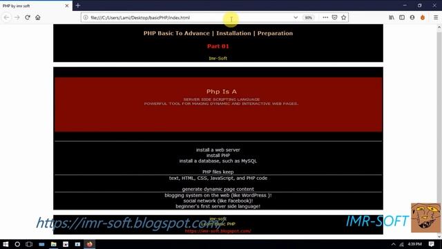 PHP Fundamentals Bangla Tutorial Part-01 | Local Server Installation | imr soft смотреть онлайн