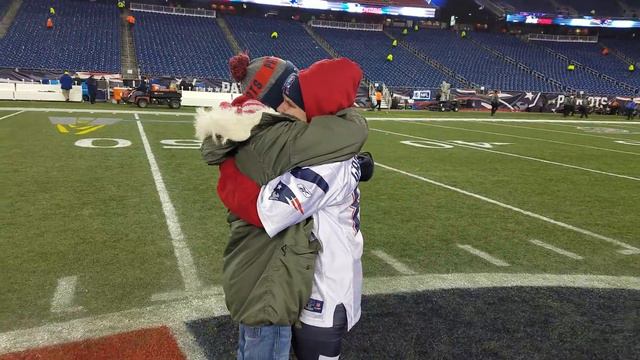 Future Son-in-law proposes to my daughter at Patriots Gillette Stadium 50 yard line смотреть онлайн