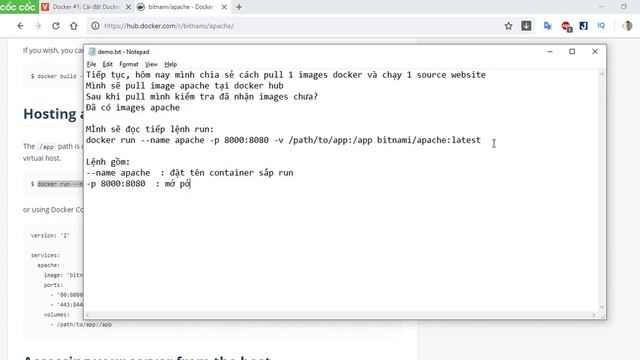 Chạy container Apache trên Docker | Docker Series | NANG VIET смотреть онлайн