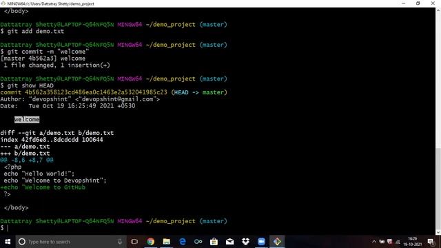 #9:What is Git HEAD | How to use Git HEAD | GitHub Tutorial смотреть онлайн