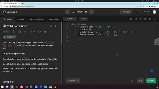 Blind 75 - Valid Parentheses смотреть онлайн