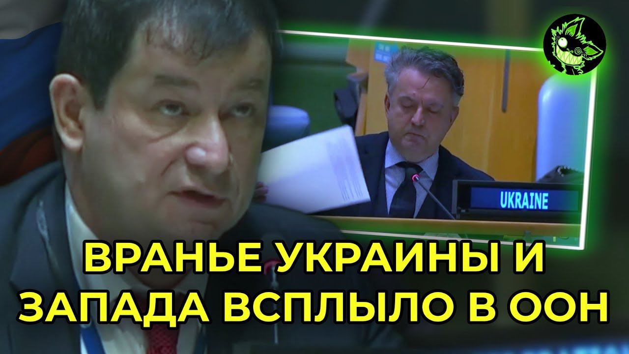 ПОЛЯНСКИЙ РАЗМАЗАЛ УКРАИНСКОГО ДИПЛОМАТА В ООН смотреть онлайн