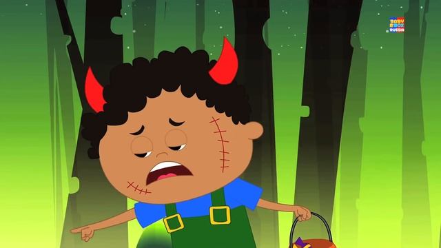 Хэллоуина Ночь | Страшные детского стишка для детей | Хэллоуин песни | Halloween Night | Scary Rhym