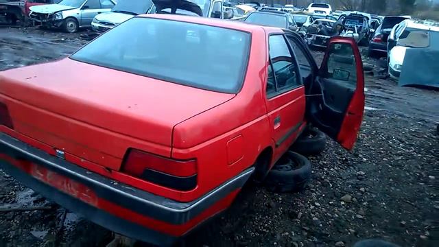 Car recycler parts Peugeot 405, 1987.01 - 1992.12 1.9 70kW Diesel Mechanical Sedan смотреть онлайн
