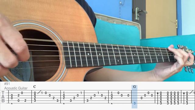 Larger Than Life - (Free Tabs) - Liveloud - Acoustic Cover (Fingerstyle Guitar) смотреть онлайн