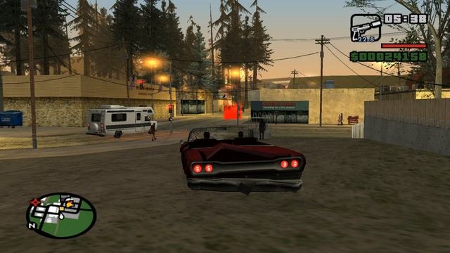 GTA San andreas - Миссия с бетономешалкой. смотреть онлайн