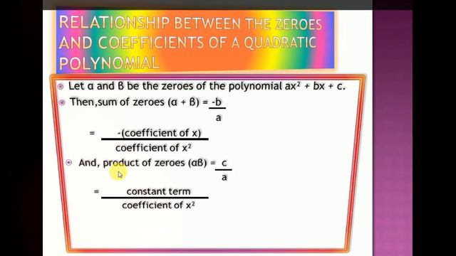polynomials - CBSE Class 10 Concepts in Hindi (PART 3) смотреть онлайн