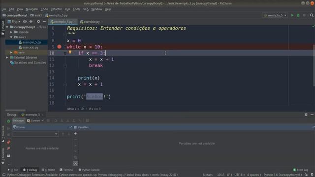 While - estrutura de repetição em Python - Aula 7 смотреть онлайн