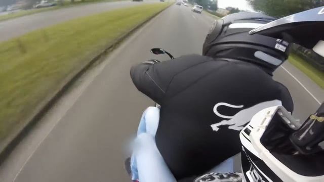 Balade à moto | Suzuki Bandit 650N | Honda CB650F смотреть онлайн