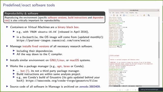 Maneage: Managing data lineage for archivable reproducibility смотреть онлайн