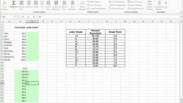 Excel: VLOOKUP example 2 смотреть онлайн