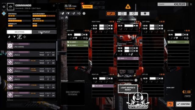 Легкие мехи. BattleTech смотреть онлайн