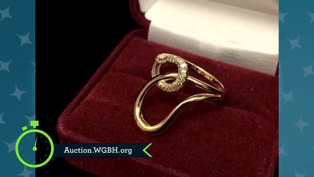 2017 WGBH Spring Auction – 14k Yellow Gold Diamond Fashion Ring from Carver Jewelers смотреть онлайн