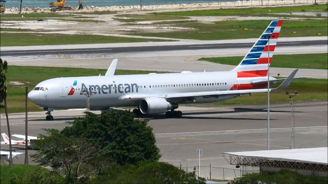 American Airlines Boeing 767-323/ER Departing Sangster Int'l (MBJ/MKJS). Wednesday, March 11, 2020 смотреть онлайн