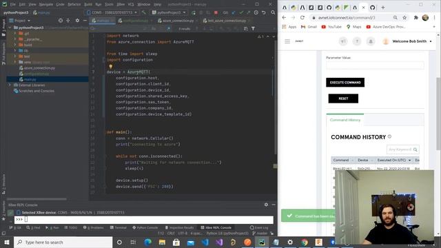 How to connect to Avnet IoT connect platform - Micropython смотреть онлайн