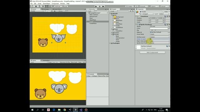 Unity Tutorial How To Make Simple Puzzle Game For Android | Educational Game For Kids смотреть онлайн