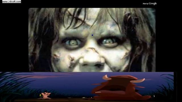 Timon and Pumbaa Scared At Scary Maze Girl Game смотреть онлайн