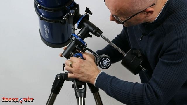 Как настроить экваториальную монтировку? смотреть онлайн