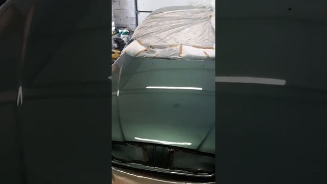 Лак акриловой "Реофлекс".Покраска капота в гаражных условиях смотреть онлайн