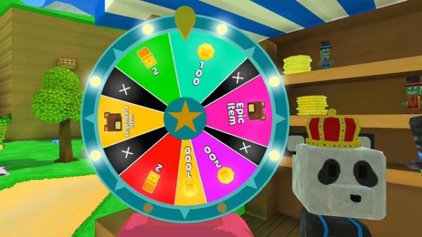 Супер Мишка Панда! КРУТИМ КОЛЕСО ФОРТУНЫ в Супер Беар Адвенчер | Super Bear Adventure прохождение