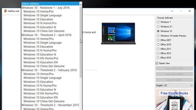 Download Windows 7 / 8 / 10 & MS Office Free from Microsoft without Product key смотреть онлайн