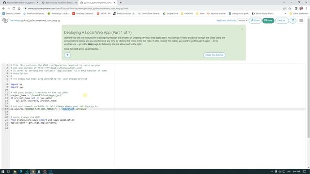 Deploy the Django project in 10 minutes through Pythonanywhere.com смотреть онлайн