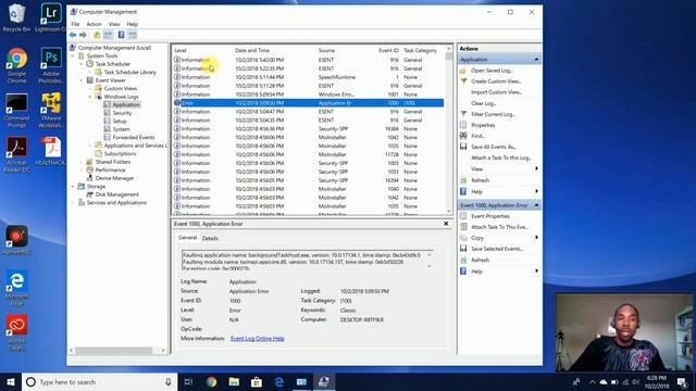 How to Use Event Viewer Windows 10 смотреть онлайн