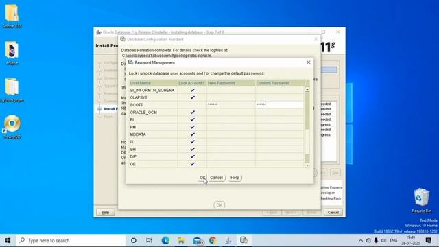 Oracle 11g XE installation on windows 10 64 bit смотреть онлайн