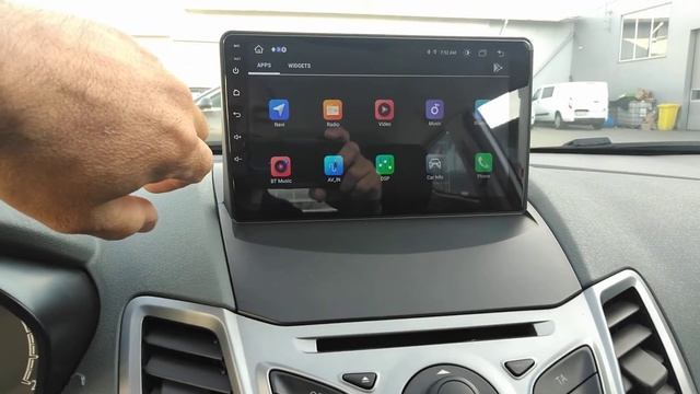 Android Ford Fiesta 2010 Junsun V1Pro