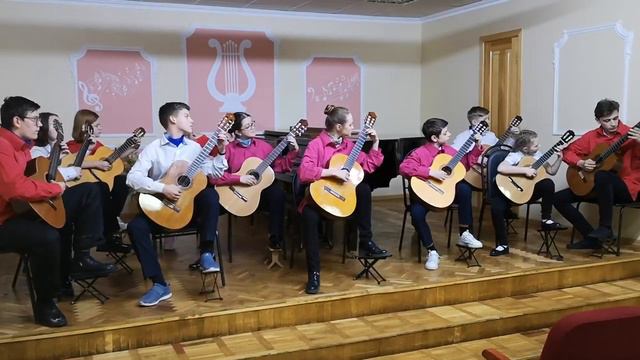Ансамбль гитаристов Истринской детской музыкальной школы (17 02 2021) смотреть онлайн