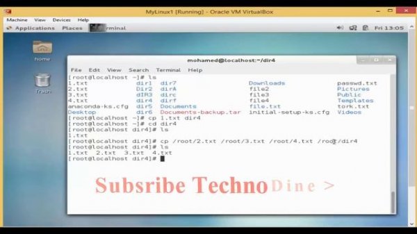 copy files and directories in linux how to copy multiple files to a directory #unix #linux -Part 1