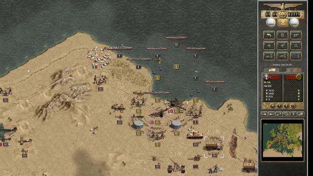 Battlefield Europe v. 2.3 (Ultra realistic) Turn 5 (8/21/41) смотреть онлайн