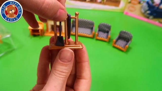 Sylvanian Families дом мебель распаковка кукла животные?? ⎢ДЕТИ ИГРУШКИ КАНАЛ смотреть онлайн