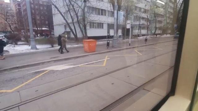 Поездка на трамвае 71-623-02 "КТМ" №2638. Маршрут №45 Новоконная площадь - Курский вокзал. смотреть онлайн