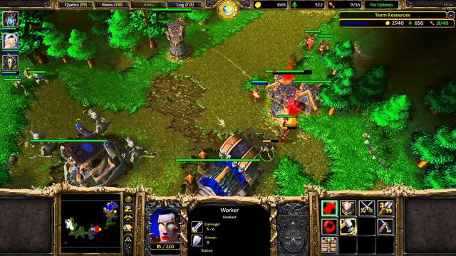 Warcraft III Curse Of The Forsaken Part 3