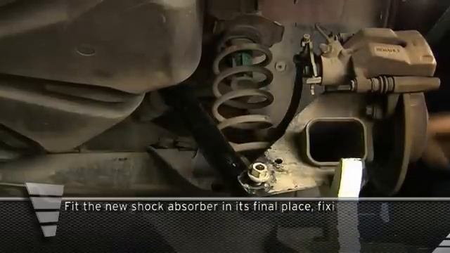 Uputstvo za ugradnju zadnjih amortizera RENAULT MEGANE 1 9dCi смотреть онлайн