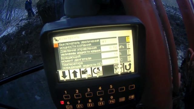 Эксковатор Хитачи 240- 3/ вход сервисное меню/ смотреть онлайн