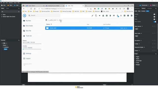 How to use HTML5 video in Bootstrap Studio | Keet Classroom | Karan Khandekar смотреть онлайн