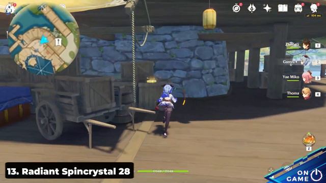 The Chasm Hidden Achievement | ALL 24 Radiant Spincrystal Location in Genshin Impact 2.6 смотреть онлайн