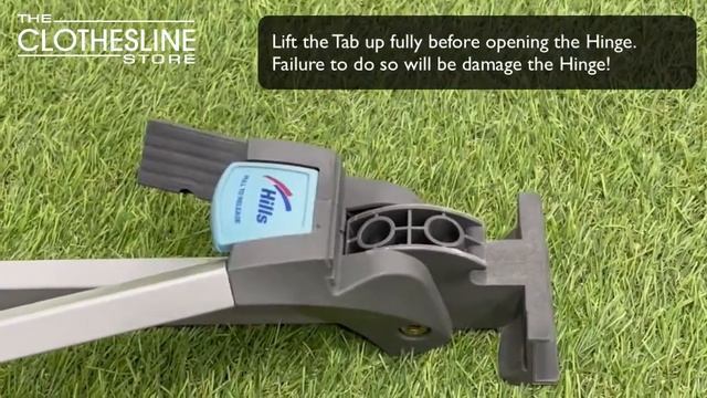 How to Open and Close the Portable 170 & 120 Clothesline Hinge смотреть онлайн